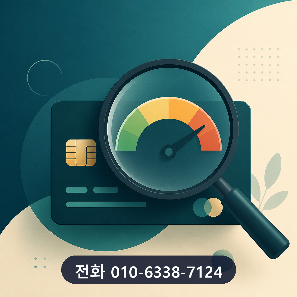 신용카드 현금 서비스 한도 확인 이미지